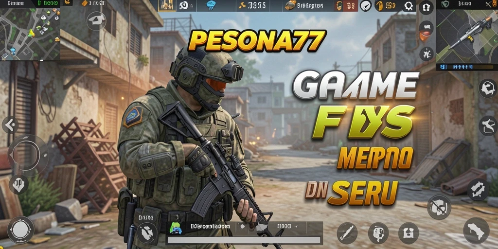 Screenshot PESONA77 menampilkan aksi menegangkan dalam gameplay FPS.