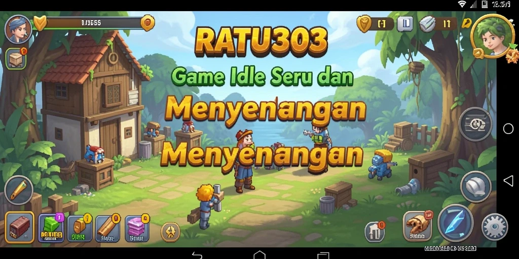 Screenshot gameplay <strong>RATU303</strong> menampilkan proses pengumpulan sumber daya yang menarik.