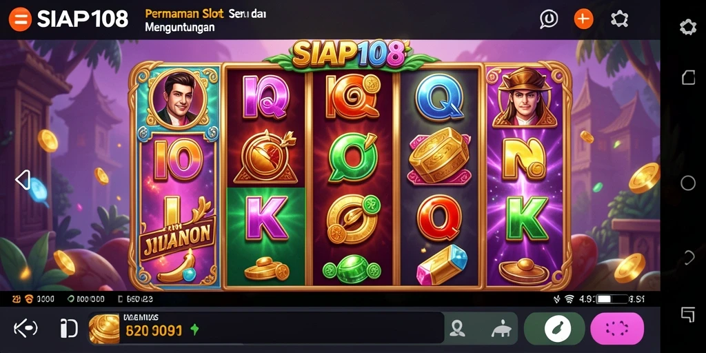 Tampilan gameplay SIAP108 yang memukau dan penuh warna.