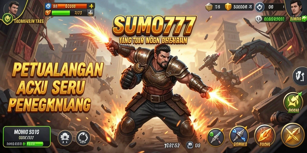 Gameplay seru dari SUMO777 yang penuh aksi.