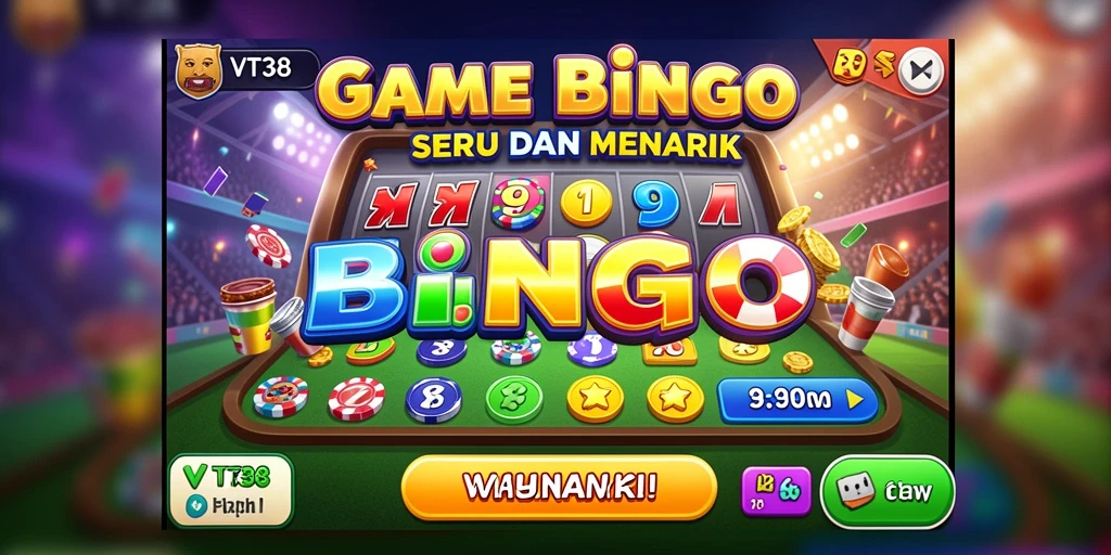 Tampilan gameplay Bingo di VT38 yang mendebarkan dan seru.